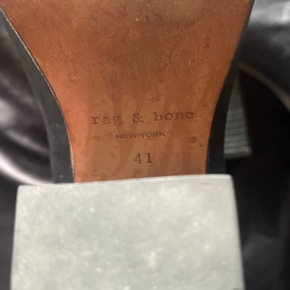 Rag & Bone Newbury Boots Sz41 Us10 Runs Small - image 3